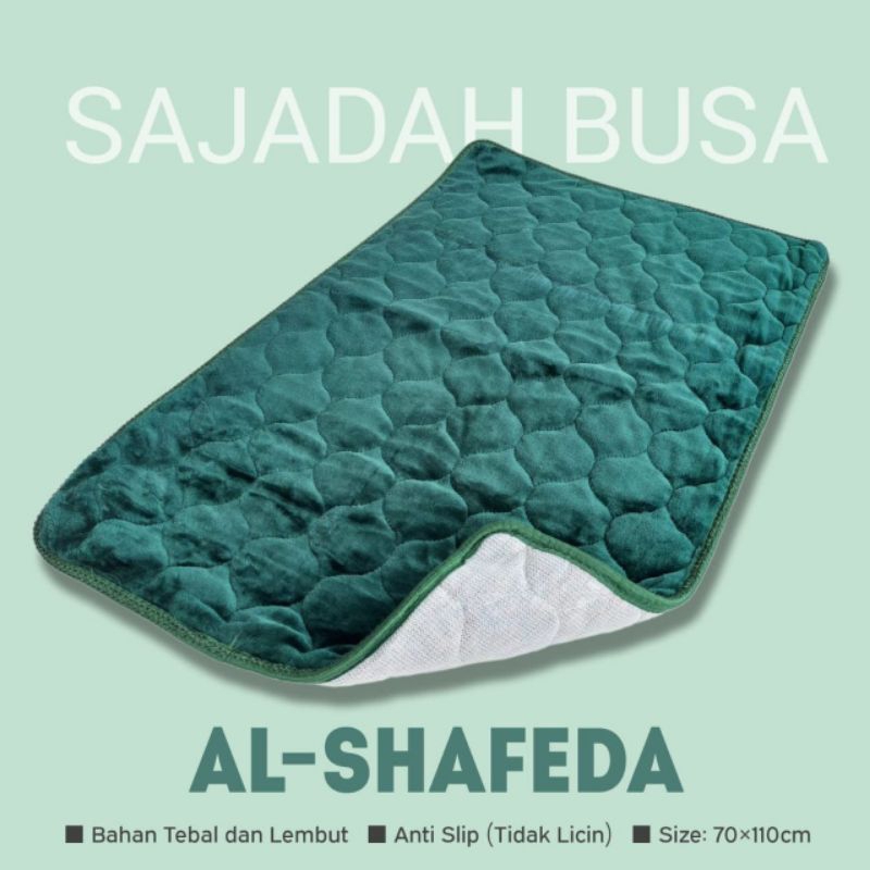 Sajadah Busa Premium Quality Al Shafeda "ASYRAF"