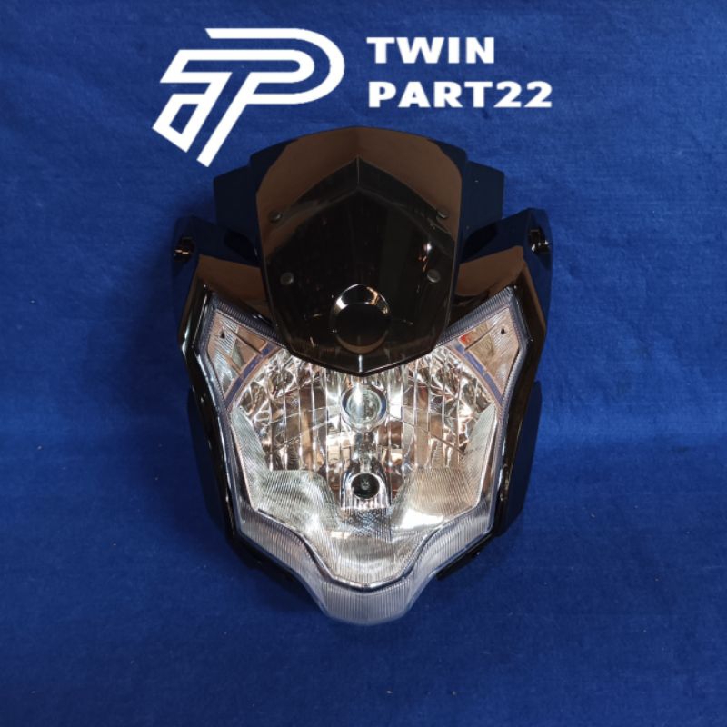 Reflektor Lampu Depan Yamaha Vixion Advance Nva Hitam 2016 2017 2018 2019 Komplit