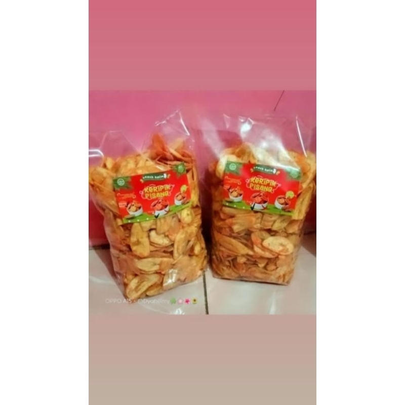 

Snack Pisang Coklat Cemilan Keripik Asli Lampung 1kg