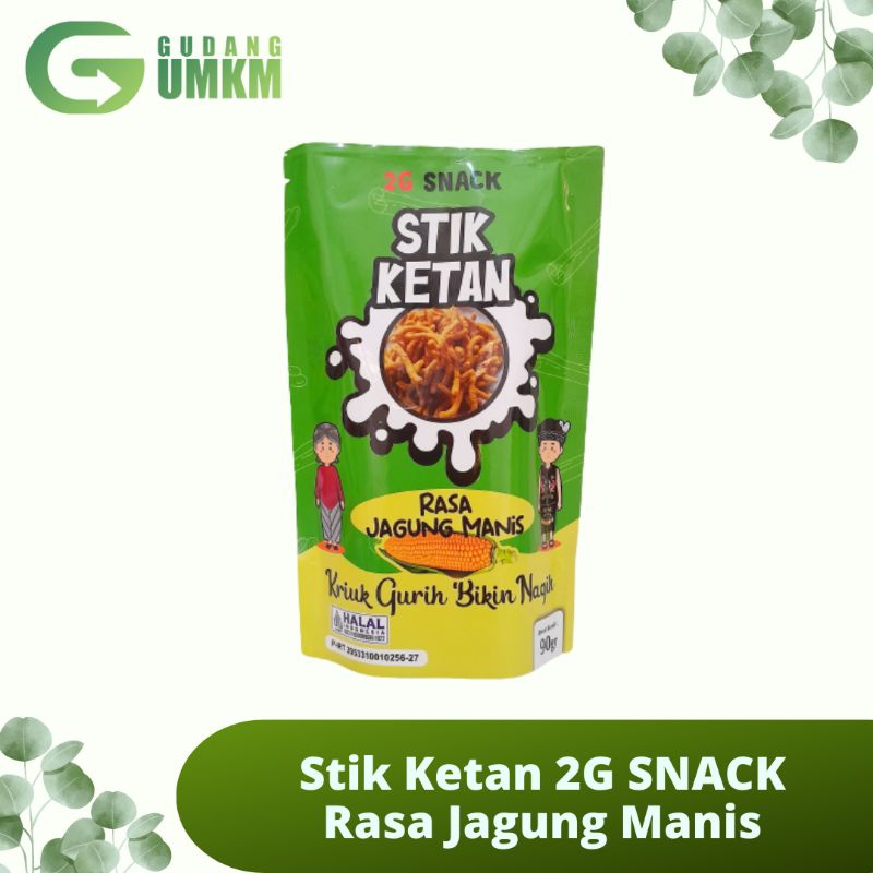 

Camilan Makanan ringan Stik Ketan 2G SNACK Rasa Jagung Manis