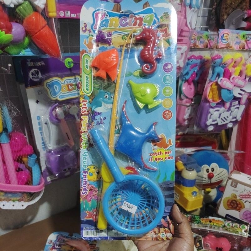 (Berkah Toys) MAINAN ANAK pancingan kecil