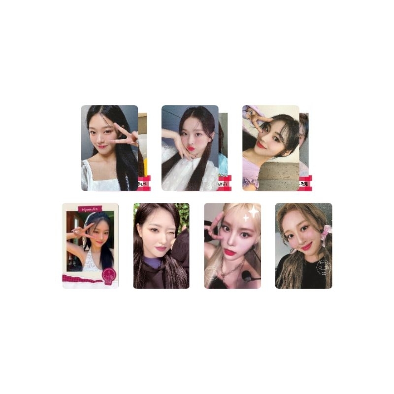 LOONA PHOTOCARD (PC) / POLAROID / TRADING CARD (TC); HYUNJIN, VIVI, JINSOUL, YVES, OLIVIA HYE · LOON
