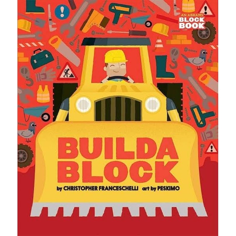 (PRELOVED) (BOARD BOOK) Buildablock Build a Block by Christopher Francheschelli