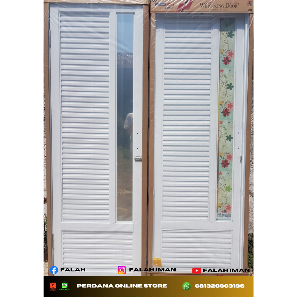 Pintu Kamar Mandi Baja Galvalum