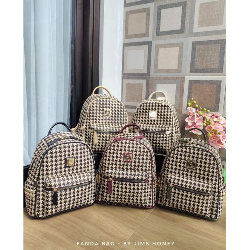 FANDA BACKPACK ORI JIMSHONEY TAS RANSEL WANITA