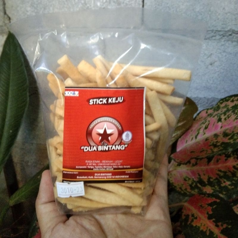 

dua bintang STICK KEJU cemilan jajanan tradisional snack 250gr