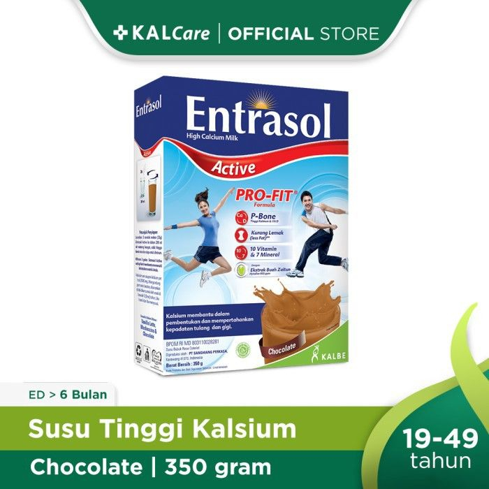 

Entrasol Active 160gr/350gr Coklat