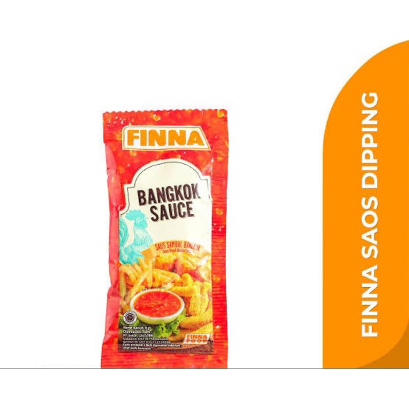 

FINNA Bangkok Sauce Sambal Sachet 9gr Saus Dipping Dimsum Gacoan