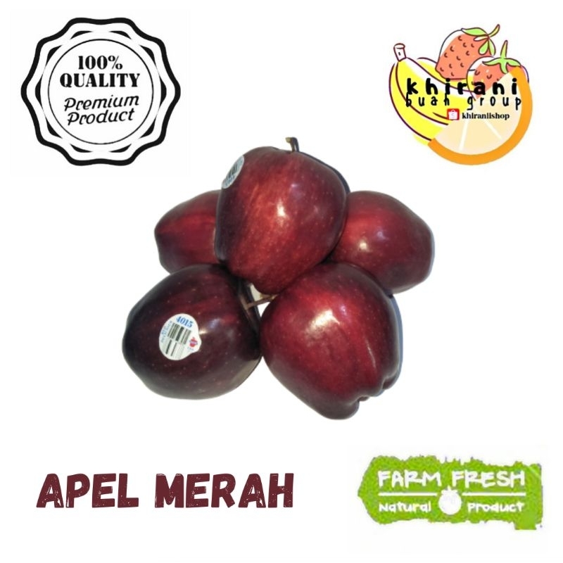 

APEL MERAH / BUAH APEL/BUAH SEGAR