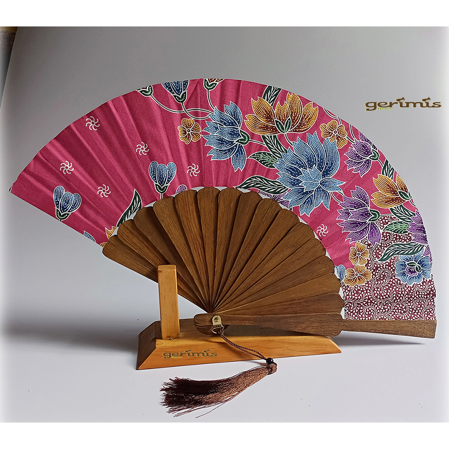 kipas kayu souvenir besar