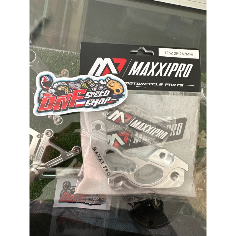 Bracket depan Yamaha 125Z Maxxipro Brembo Accossato 2P 2 Piston disc disk Piringan cakram 267 260