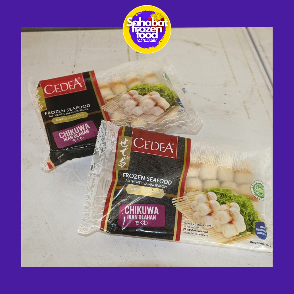 

Cedea Chikuwa / Ikan Olahan Frozen Seafood