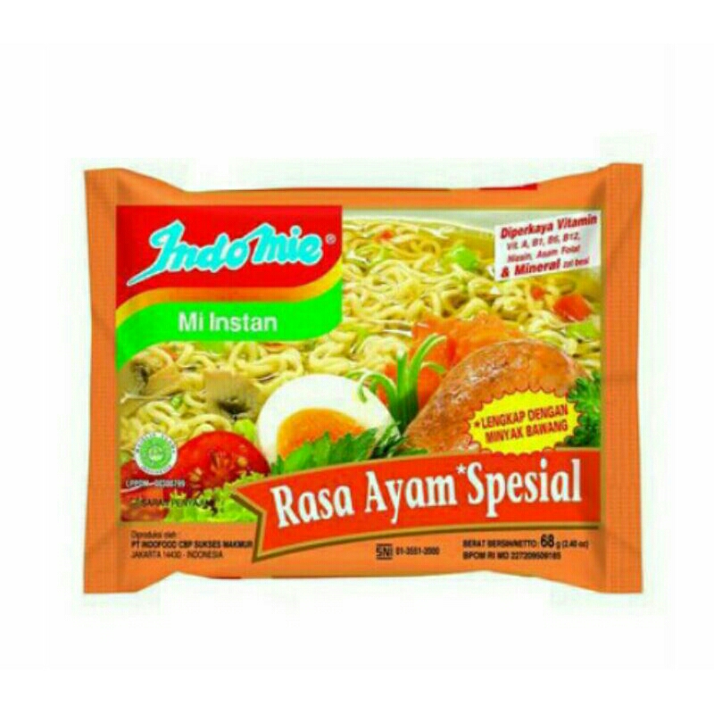 

Indomie kuah rasa Ayam Special