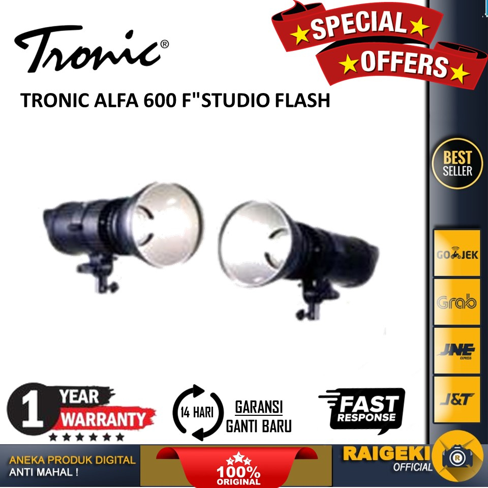 Tronic Alfa 600 FOR Studio Flash Light