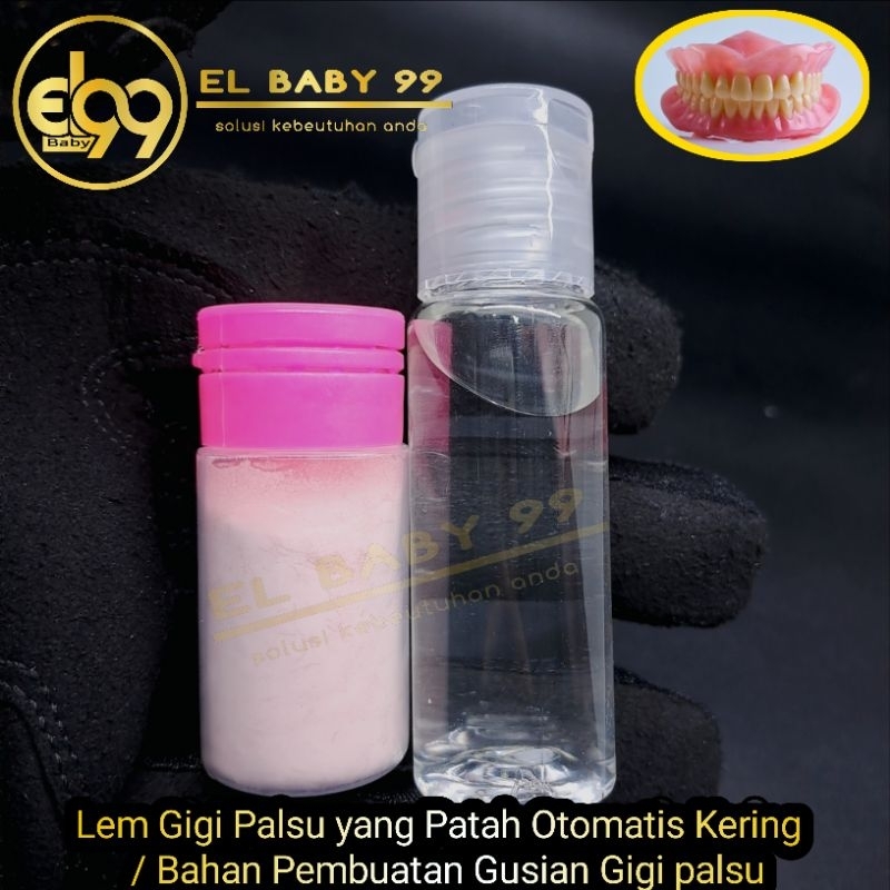 Lem gigi palsu tahan lama / Lem gigi palsu patah