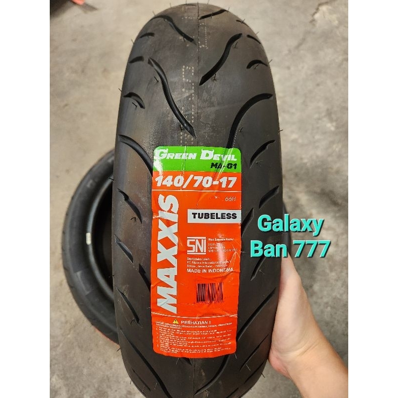 Promo Ban motor Maxxis Green Devil MA-G1 140/70 Ring 17 140/70-17 Tubeless Termurah