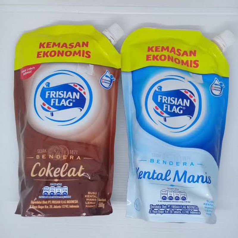 

susu Frisian flag kemasan ekonomis 545gr