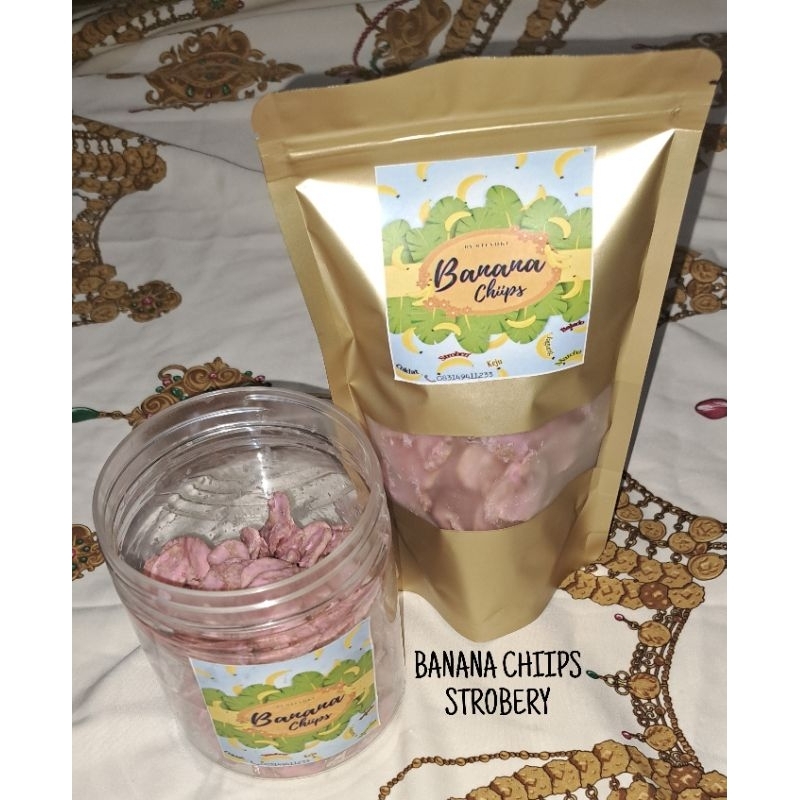 

Banana Chip Lumer by Steyuki - Keripik Pisang Lumer Stoberry