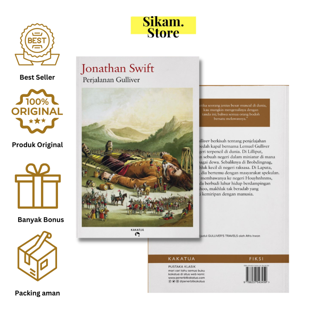 Jonathan Swift – Perjalanan Gulliver