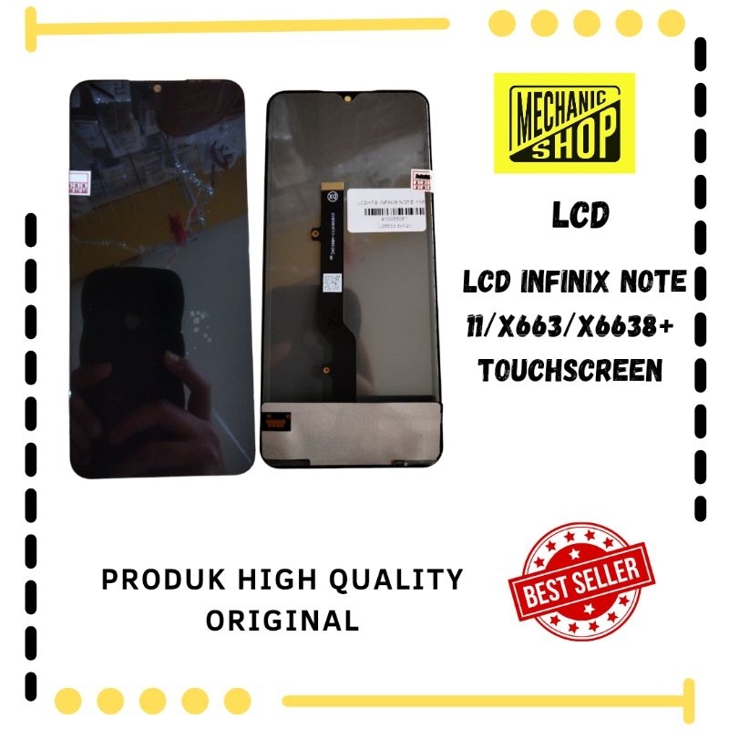 lcd infinix note 11/note 11nfc/x663/x6638 + touchscreen (black)