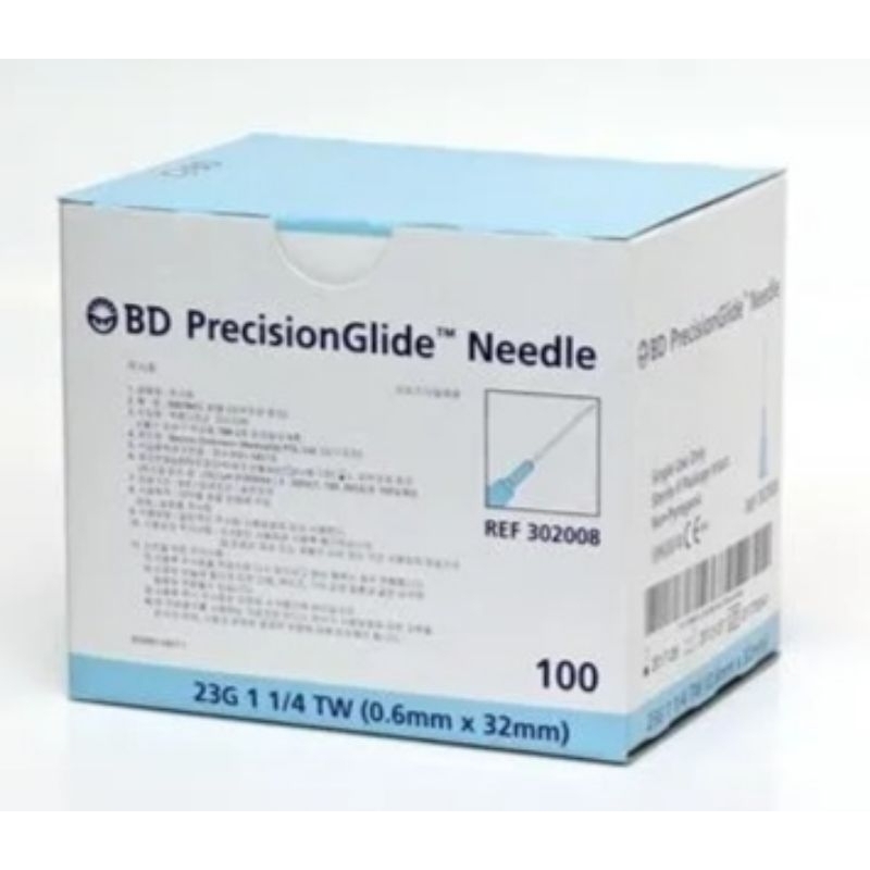 Needle BD 23 G ( jarum BD ) ukuran 23 G