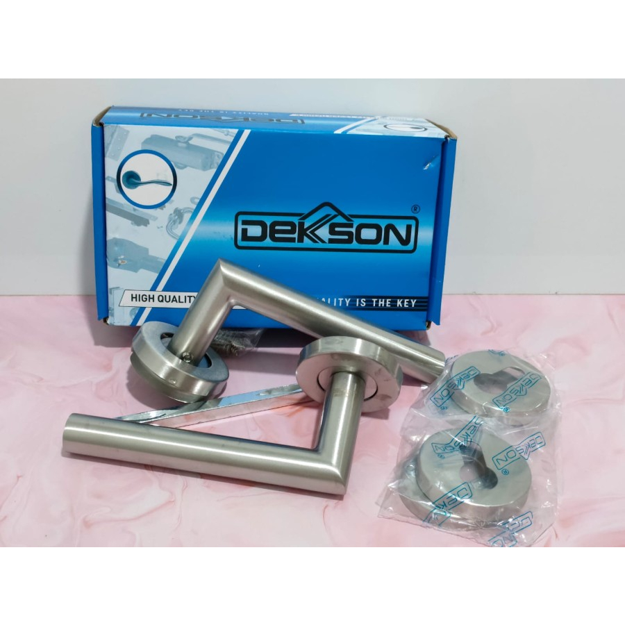 Lever Handle Dekson LHTR 003 SSS Handle Pintu Dekkson Stainless Steel