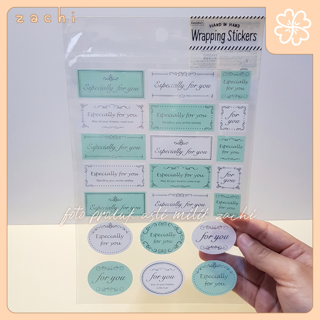 

WRAPPING STICKERS | GIFT DECORATION STICKER | JAPAN HANDCARRY