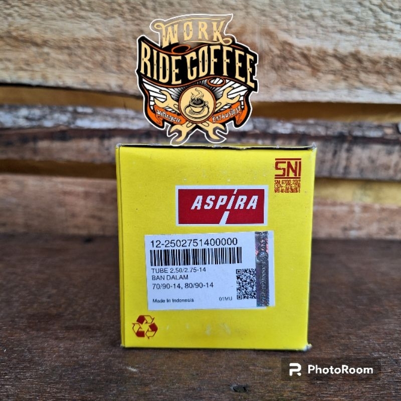 BAN DALAM MOTOR MATIC RING 14 ASPIRA