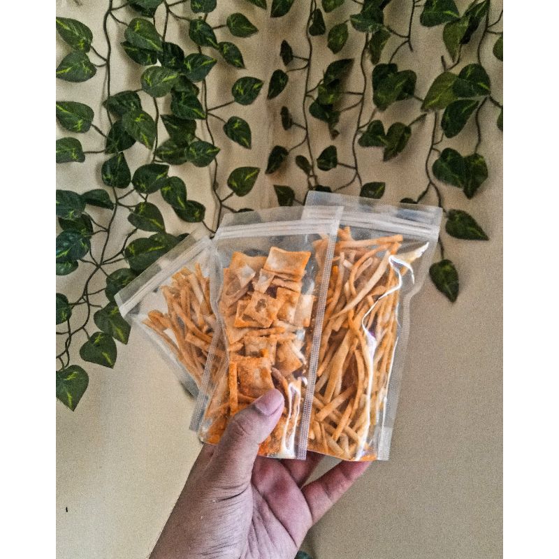 

SNACK CEMILAN KERIPIK PANGSIT MURAH DENGAN BANYAK RASA!