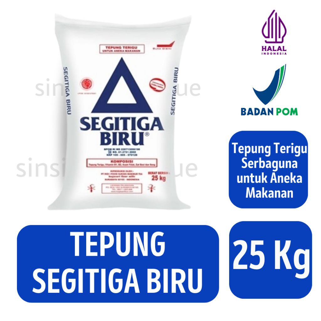 

Tepung Segitiga Kemasan Sak [25 KG] khusus instant