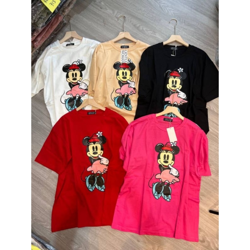 Kaos Oversize Gentle Woman Mickey Disney Import
