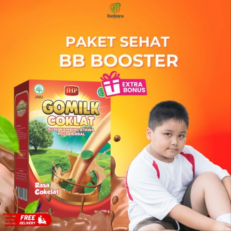 Penggemuk Badan Anak 2 - 10 tahun BPOM Gomilk Susu Kambing Etawa Plus Herbal