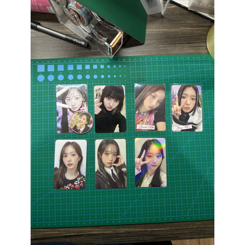 NMIXX haewon sullyoon jiwoo lily photocards