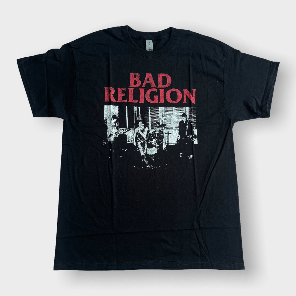 KAOS BAND OFFICIAL BAD RELIGION - LIVE 1980 ORIGINAL T-SHIRT