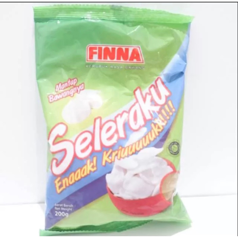 

Finna Kerupuk Seleraku bawang 200gr