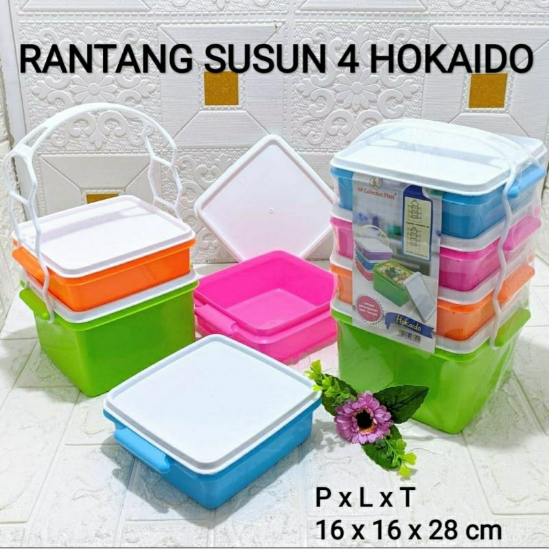 Rantang hokaido 4 susun