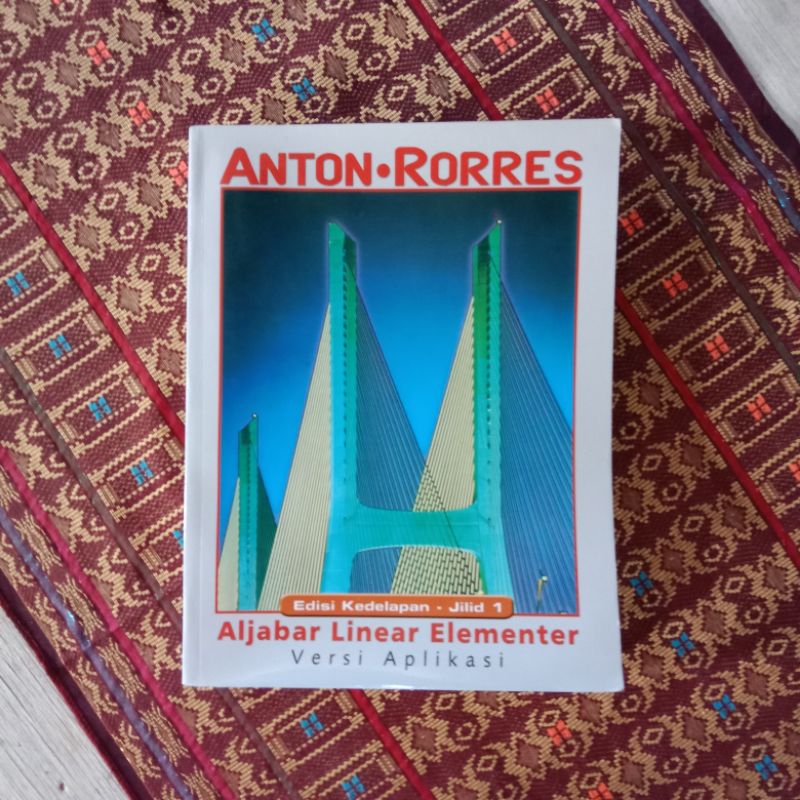 Aljabar Linear Elementer Anton Rorres - Penerbit Erlangga