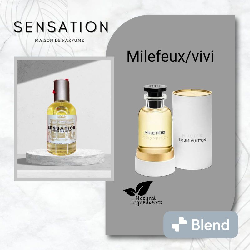 PARFUM WANITA AWET TAHAN LAMA WANGI ORIGINAL LV MILLE FEUX - SENSATION PARFUM