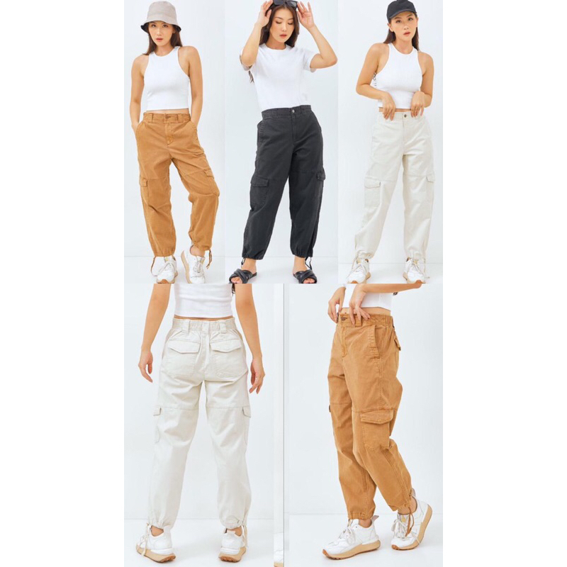 CARGO PANTS WANITA/CELANA CARGO WANITA/CELANA KEMPOL WANITA OLD NAVY