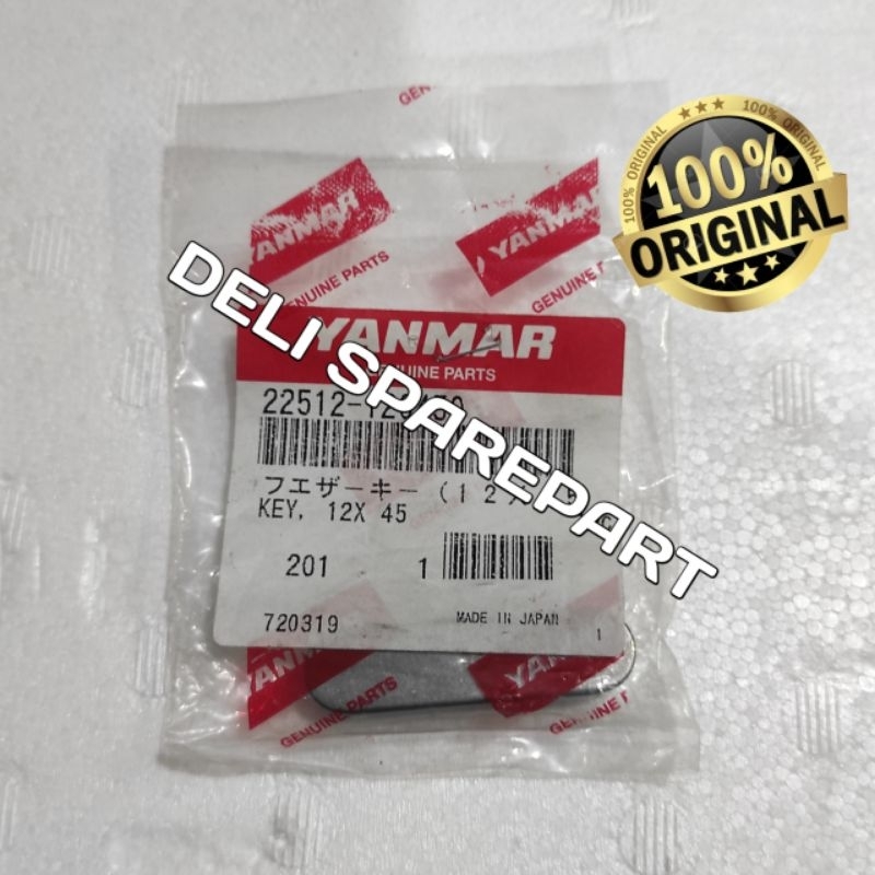 Ts230 key crankshaft SPI kruk as kro as mesin Yanmar Ts190  ts 230 original