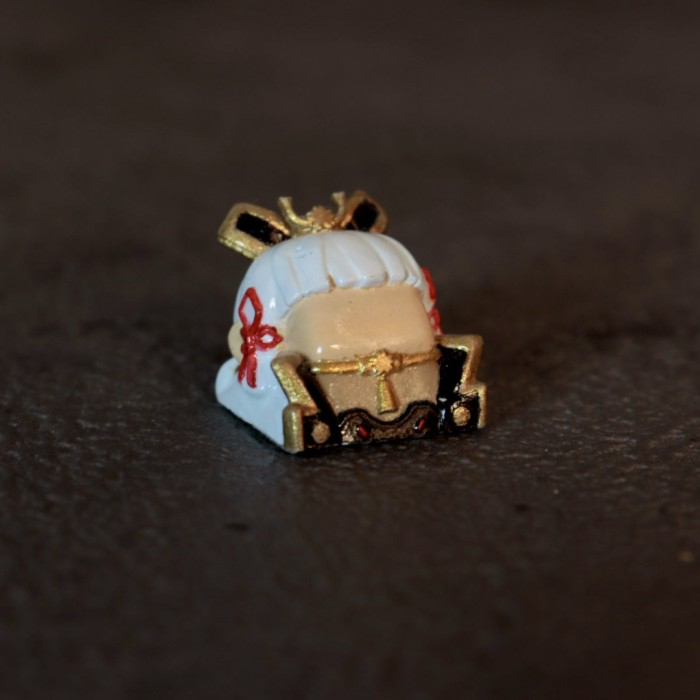 Ayaka genshin artisan keycaps inazuma cryo samurai kamisato keycap