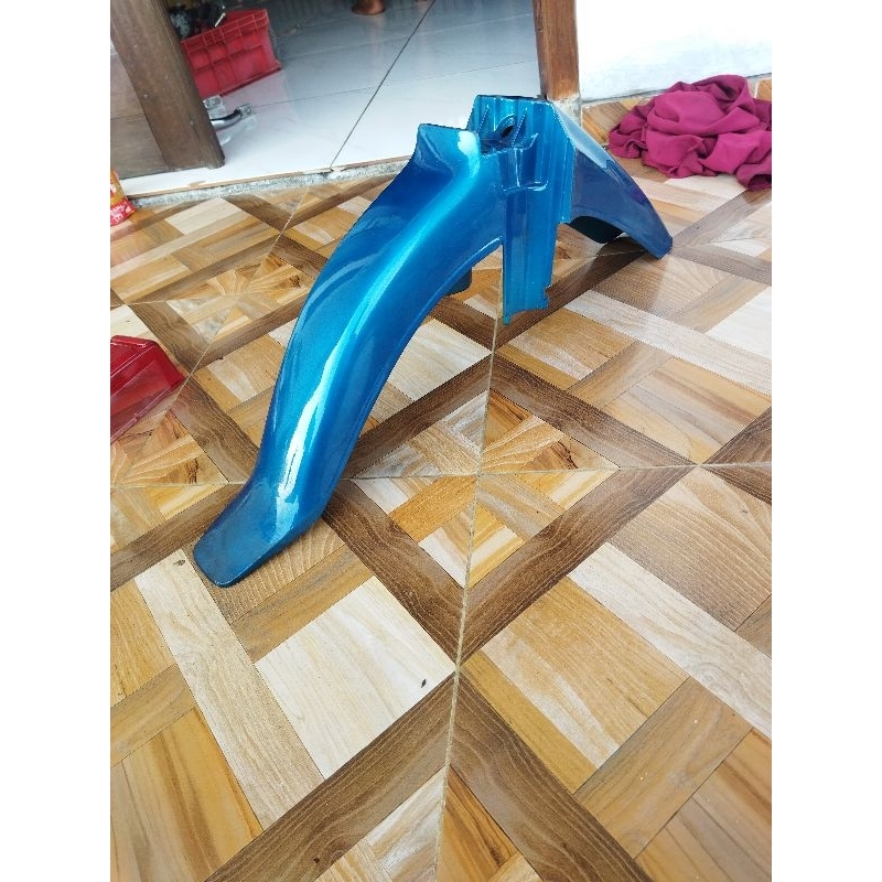 spakbor slebor depan biru tua NOS 3XA original YGP Yamaha fiz SE fiz