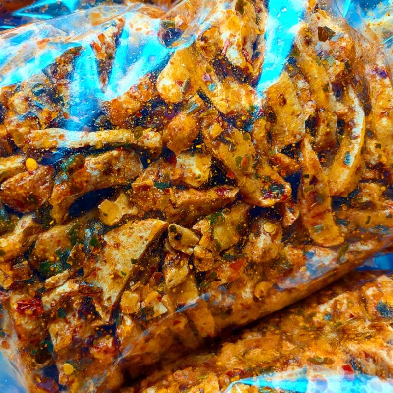 

500 Gram// Basreng Bakso Goreng Viral Stik Kriuk Rempah Pedas Daun Jeruk Kemasan 500 gram 1/2 Kiloan