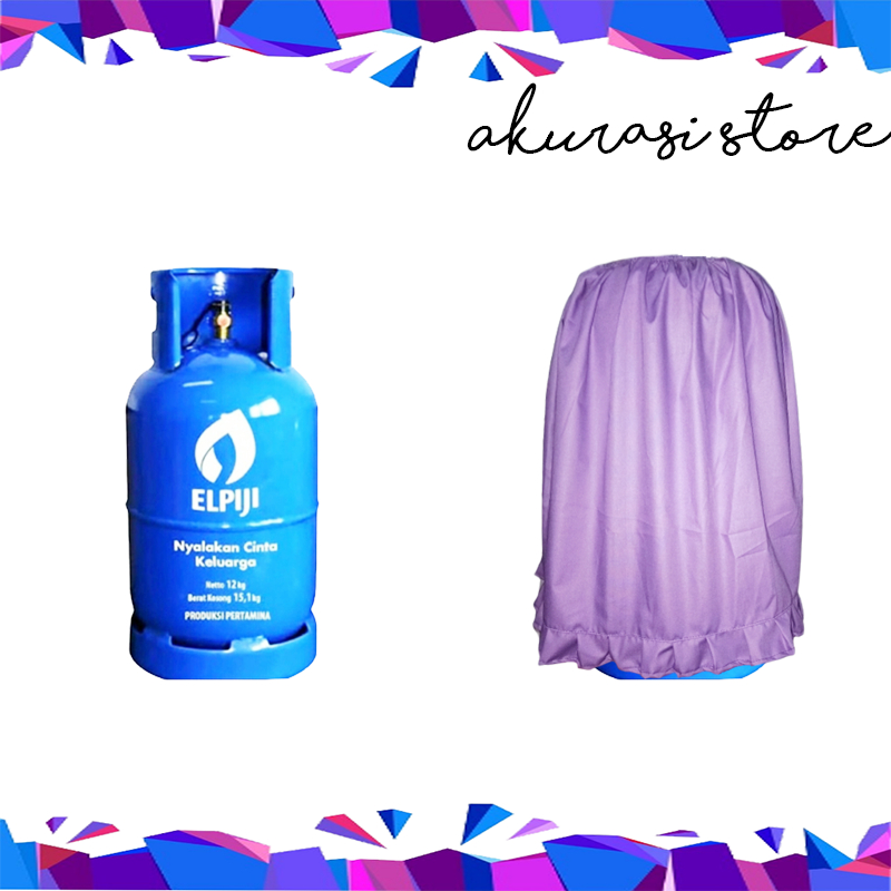 sarung tutup gas cover tabung gas elpiji 12 kg