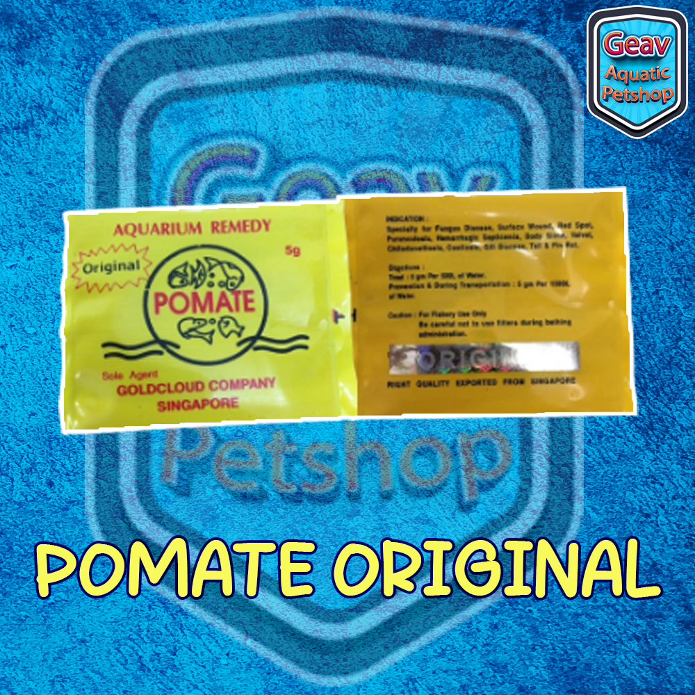pomate original obat ikan
