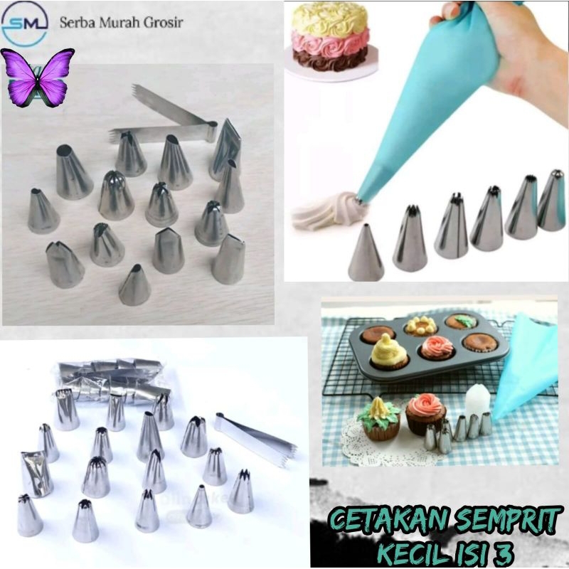 Spuit kue Kering/Cetakan Kue Sagu/Alat Hias Kue/Cetakan Semprit 1 set