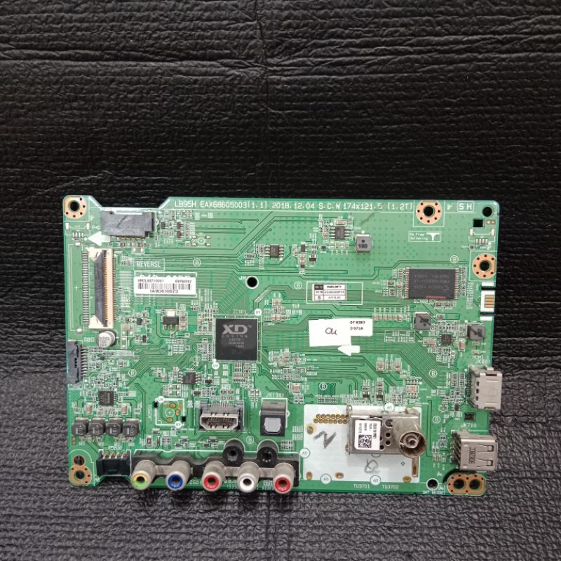 LG 43LM5500PTA SECOND - MB ORI TV LED LG - MAINBOARD - MOTHERBOARD - MENBOARD - MOBO - BOARD - MESIN