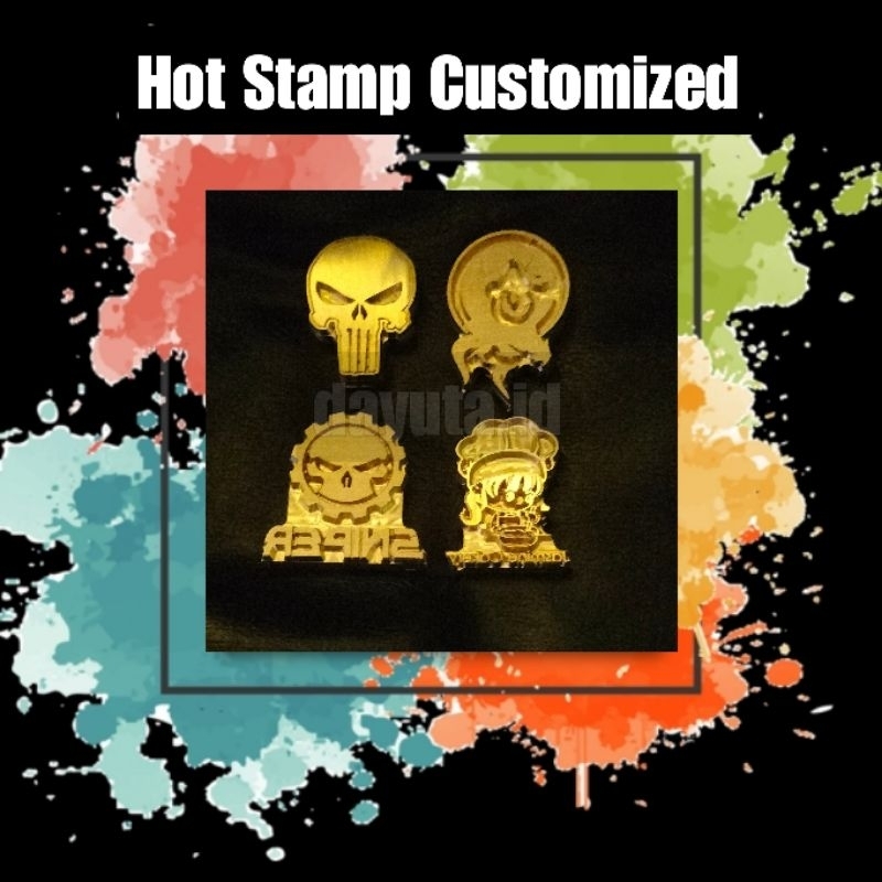 

HOT STAMP EMBOS KUNINGAN