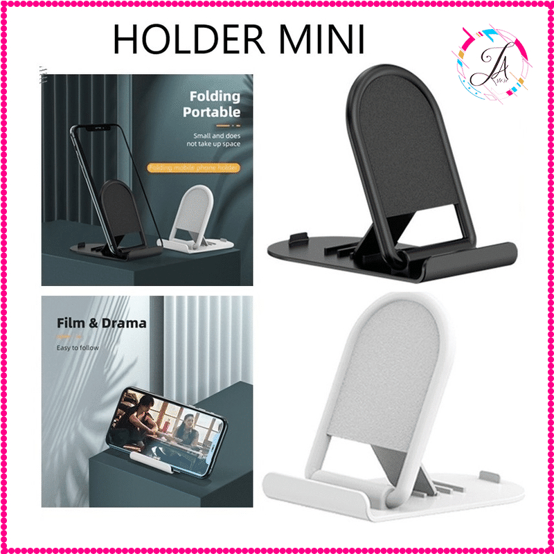 JA HOLDER HP MINI LIPAT IMPORT MULTIFUNGSI / HOLDER STAND DUDUKAN HP MINI LIPAT