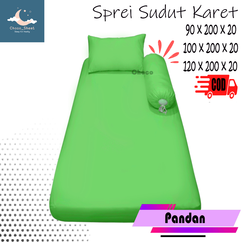 Sprei Polos 180 x 200 x 20 Sprei Polos No.1 Lembut Estetik